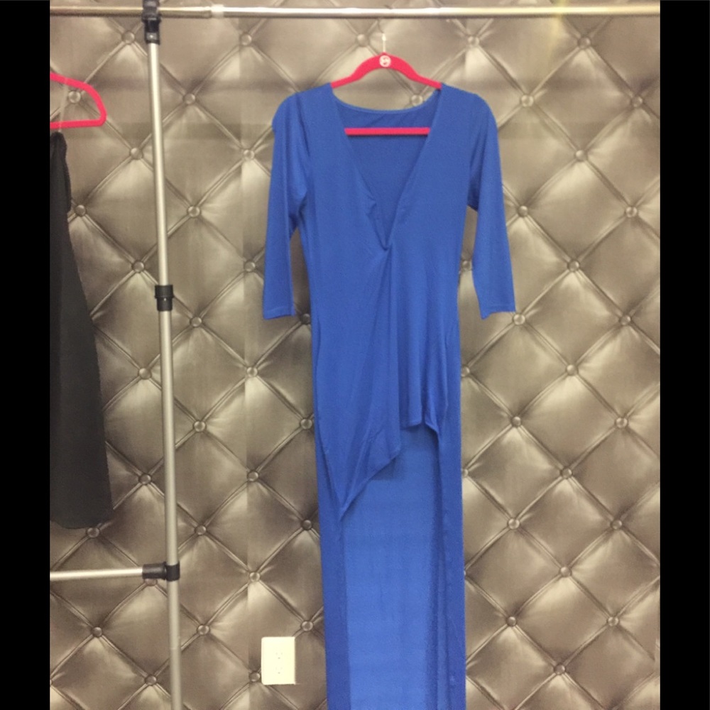 Blue dress